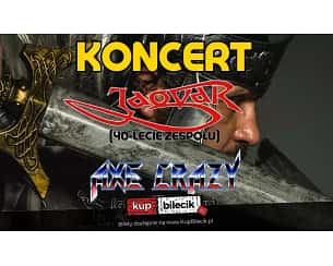 Bilety na koncert Jaguar (40-lecie zespołu) + Axe Crazy + Bladestorm w Łodzi - 13-07-2024