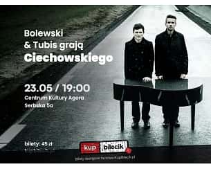 Bilety na koncert Bolewski & Tubis - Bolewski i Tubis grają Ciechowskiego / Obywatel Jazz we Wrocławiu - 23-05-2024