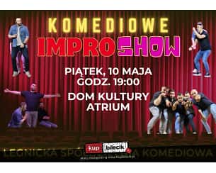 Bilety na kabaret Komediowe ImproShow w Legnicy - 10-05-2024