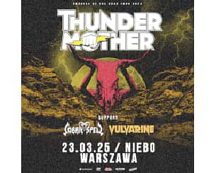 Bilety na koncert THUNDERMOTHER - Goddess of the Road Tour 2025 w Warszawie - 23-03-2025