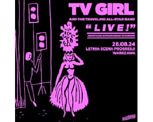 Bilety na koncert TV GIRL w Warszawie - 26-08-2024