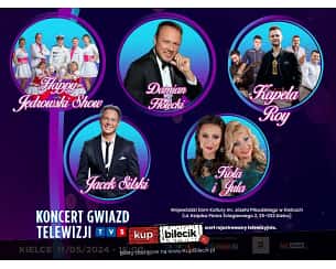Bilety na koncert Gwiazd Telewizji TVS w Kielcach - 11-05-2024
