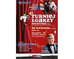 Bilety na kabaret 41. Turniej Łgarzy - 41. Finał TMFS + Kabaret Jurki i Artur Andrus! w Bogatyni - 20-04-2024