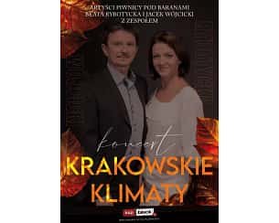 Bilety na koncert Krakowskie Klimaty - Jacek Wójcicki i Beata Rybotycka - Krakowskie Klimaty - koncert w Pile - 06-10-2024