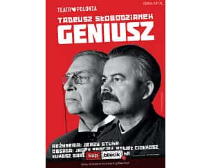 Bilety na spektakl Geniusz - Jerzy Stuhr i Jacek Braciak w spektaklu Teatru Polonia - Wrocław - 23-06-2024