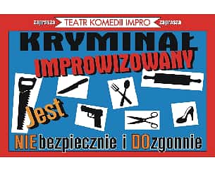 Bilety na spektakl Kryminał improwizowany - Warszawa - 11-05-2024