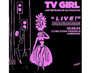 Bilety na koncert TV GIRL | WARSZAWA - 26-08-2024