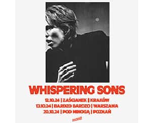 Bilety na koncert WHISPERING SONS w Poznaniu - 20-10-2024