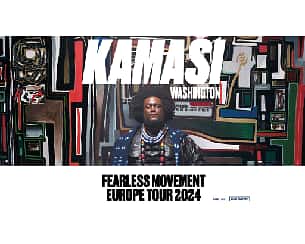 Bilety na koncert Kamasi Washington: FEARLESS MOVEMENT EUROPE TOUR 2024 w Krakowie - 04-11-2024