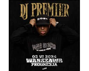 Bilety na koncert DJ PREMIER w Warszawie - 03-06-2024