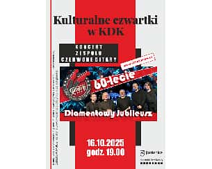 Bilety na koncert Czerwone Gitary - Diamentowy Koncert w Kozienicach - 16-10-2025