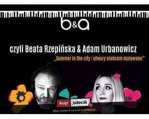 Bilety na koncert Beata Rzepińska &amp; Adam Urbanowicz - B&A - Beata Rzepińska & Adam Urbanowicz w Gdańsku - 24-05-2024
