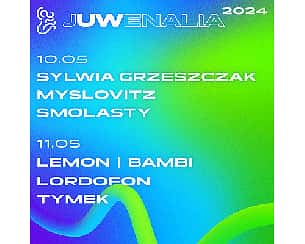 Bilety na koncert jUWenalia 2024 w Warszawie - 10-05-2024
