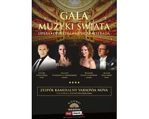 Bilety na koncert GALA MUZYKI ŚWIATA opera, operetka, musical, estrada w Pruszkowie - 11-01-2025