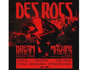 Bilety na koncert DES ROCS w Krakowie - 10-10-2024
