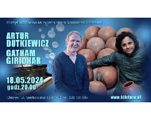 Bilety na koncert Ghatam Giridhar /  Artur Dutkiewicz Duo w Olsztynie - 18-05-2024
