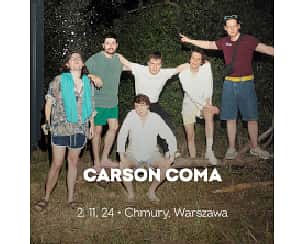 Bilety na koncert Carson Coma w Warszawie - 02-11-2024