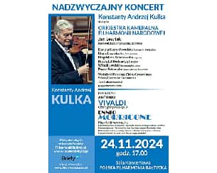 Bilety na koncert Nadzwyczajny Koncert "Antonio VIVALDI-Ennio MORRICONE" w Gdańsku - 24-11-2024