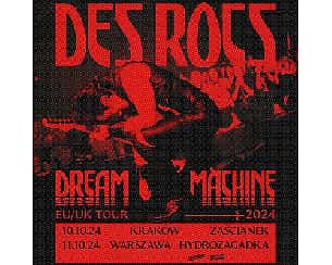 Bilety na koncert DES ROCS | KRAKÓW - 10-10-2024