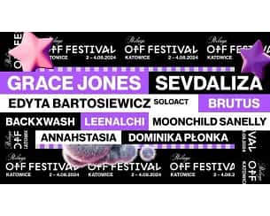 Bilety na OFF Festival Katowice - OFF FESTIVAL KATOWICE - bilet weekendowy sobota/niedziela