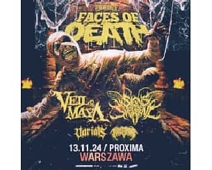 Bilety na koncert PINS & KNUCKLES FACES OF DEATH TOUR 2024 w Warszawie - 13-11-2024