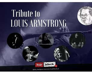 Bilety na koncert Tribute to Louis Armstrong - Wieczór jazzowy z Jackiem w Krakowie - 23-05-2024