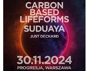 Bilety na koncert Carbon Based Lifeforms | Warszawa - 30-11-2024