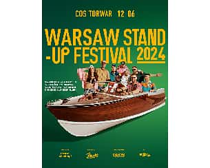 Bilety na Warsaw Stand-up Festival™ 2024 - Wystąpią; Kacper Ruciński, Adam Van Bendler, Błażej Krajewski, Wiolka Walaszczyk, Rafał Rutek Rutkowski, Czarek Sikora, Tomek Kołecki, Darek Gadowski i Falcon1