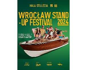 Bilety na Wrocław Stand-up Festival™ 2024 - Wystąpią; Kacper Ruciński, Adam Van Bendler, Błażej Krajewski, Wiolka Walaszczyk, Rafał Rutek Rutkowski, Czarek Sikora, Tomek Kołecki, Darek Gadowski i Falcon1