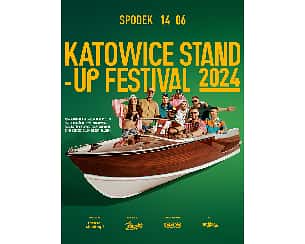 Bilety na Katowice Stand-up Festival™ 2024 - Wystąpią; Kacper Ruciński, Adam Van Bendler, Błażej Krajewski, Wiolka Walaszczyk, Rafał Rutek Rutkowski, Czarek Sikora, Tomek Kołecki, Darek Gadowski i Falcon1