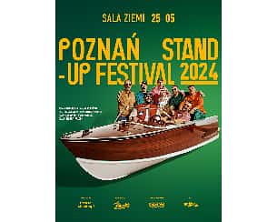 Bilety na Poznań Stand-up Festival™ 2024 - Wystąpią; Kacper Ruciński, Adam Van Bendler, Błażej Krajewski, Rafał Rutek Rutkowski, Czarek Sikora, Tomek Kołecki, Darek Gadowski i Falcon1