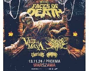 Bilety na koncert Pins & Knuckles Faces of Death Tour 2024 | Warszawa - 13-11-2024