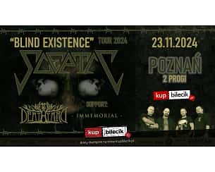 Bilety na koncert Sceptic & Deathyard - "BLIND EXISTENCE" TOUR 2024 w Poznaniu - 23-11-2024