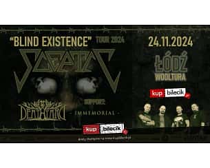 Bilety na koncert Sceptic & Deathyard - "BLIND EXISTENCE" TOUR 2024 w Łodzi - 24-11-2024