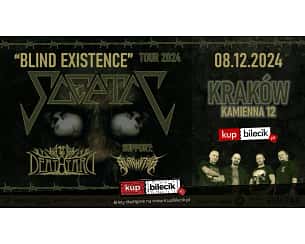 Bilety na koncert Sceptic & Deathyard - "BLIND EXISTENCE" TOUR 2024 w Krakowie - 08-12-2024