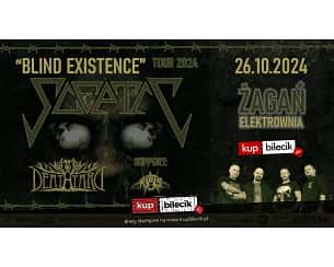 Bilety na koncert Sceptic & Deathyard - "BLIND EXISTENCE" TOUR 2024 w Żaganiu - 26-10-2024