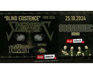 Bilety na koncert Sceptic & Deathyard - "BLIND EXISTENCE" TOUR 2024 w Sosnowcu - 25-10-2024