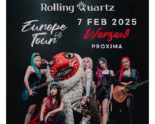 Bilety na koncert Rolling Quartz “Stand Up” 2nd EU Tour 2025 | Warsaw w Warszawie - 07-02-2025