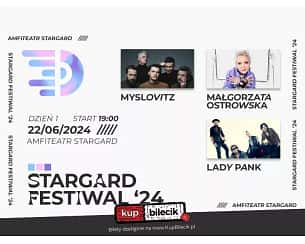Bilety na Stargard Festiwal '24 - Myslovitz, Małgorzata Ostrowska, Lady Pank