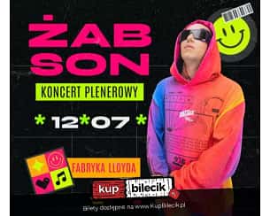 Bilety na koncert Żabson - Koncert Żabsona na plenerowej scenie Fabryki LLoyda! w Bydgoszczy - 12-07-2024