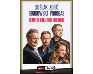 Bilety na kabaret Moralnego Niepokoju - 100 procent (Cieślak, Zbieć, Borkowski, Podobas) w Głogowie - 27-09-2024