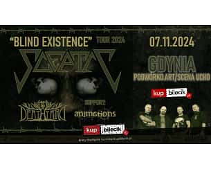 Bilety na koncert Sceptic & Deathyard - "BLIND EXISTENCE" TOUR 2024 w Gdyni - 07-11-2024