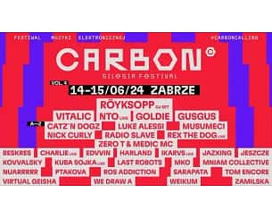 Bilety na CARBON Silesia Festival - CARBON Silesia Festival 2024 - piątek