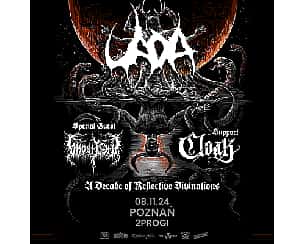 Bilety na koncert A DECADE OF REFLECTIVE DIVINATIONS" EU TOUR 2024 - UADA | POZNAŃ - 08-11-2024
