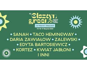 Bilety na Olsztyn Green Festival 2024 - Olsztyn Green Festival 2024 - CZWARTEK (Agora)