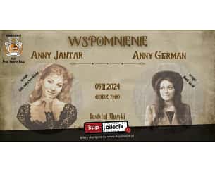 Bilety na koncert Wspomnienie Anny Jantar & Anny German - Koncert w Rzeszowie - 05-11-2024