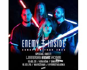 Bilety na koncert ENEMY INSIDE w Warszawie - 16-03-2025