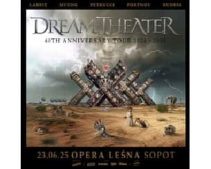 Bilety na koncert DREAM THEATER - 40th Anniversary Tour w Sopocie - 23-06-2025 Bilety na koncert DREAM THEATER - 40th Anniversary Tour w Sopocie - 23-06-2025