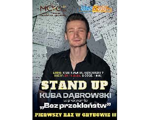Bilety na koncert Stand-up Kuba Dąbrowski "Bez przekleństw" w Grybowie - 29-11-2024