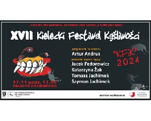 Bilety na kabaret XVII Kielecki Festiwal Kąśliwości w Kielc - 17-11-2024
